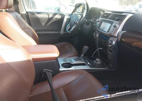 2016 Toyota 4Runner Limited from USA, damaged, VIN JTEBU5JR2G5300316